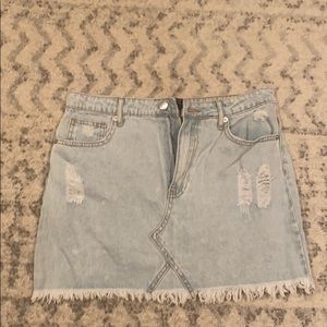 Forever 21 Jean Skirt